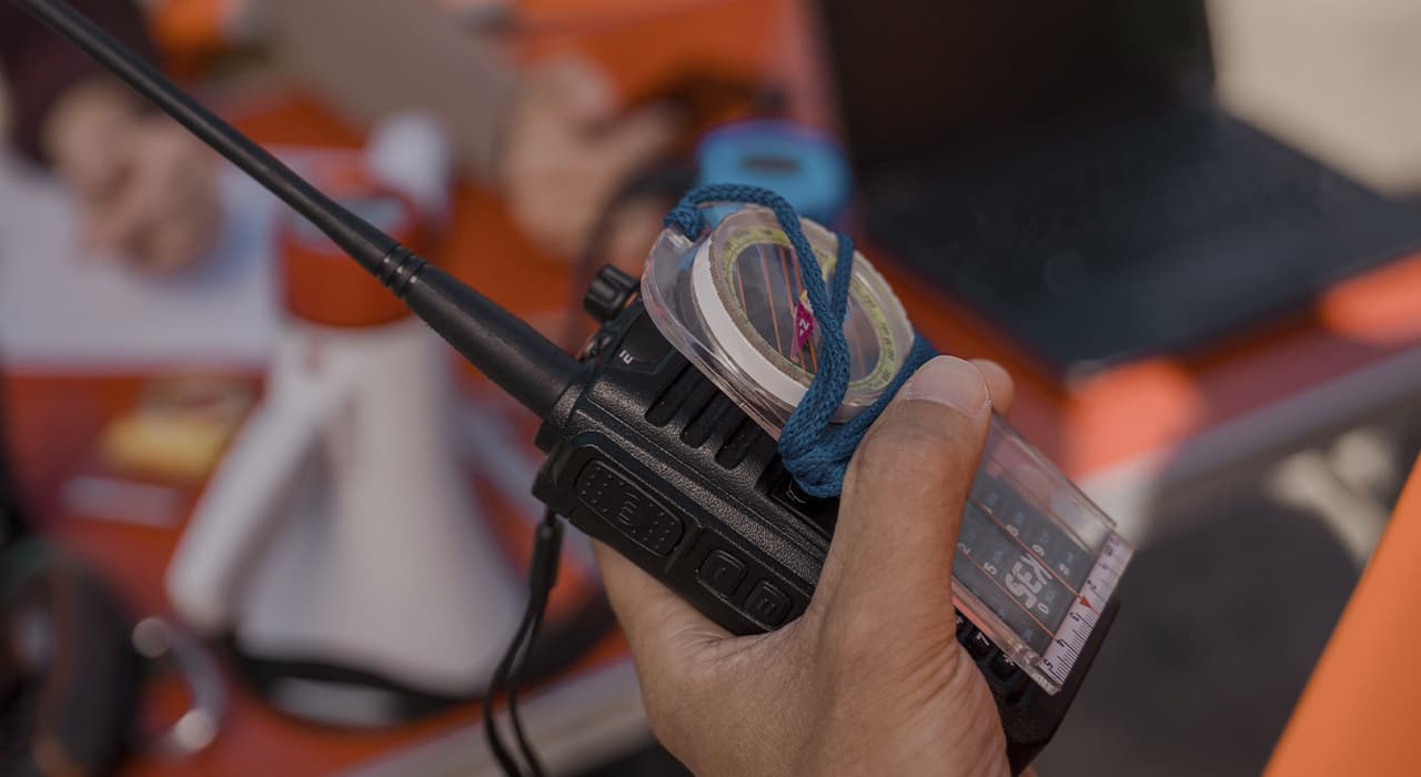 Why a security guard needs a walkie-talkie